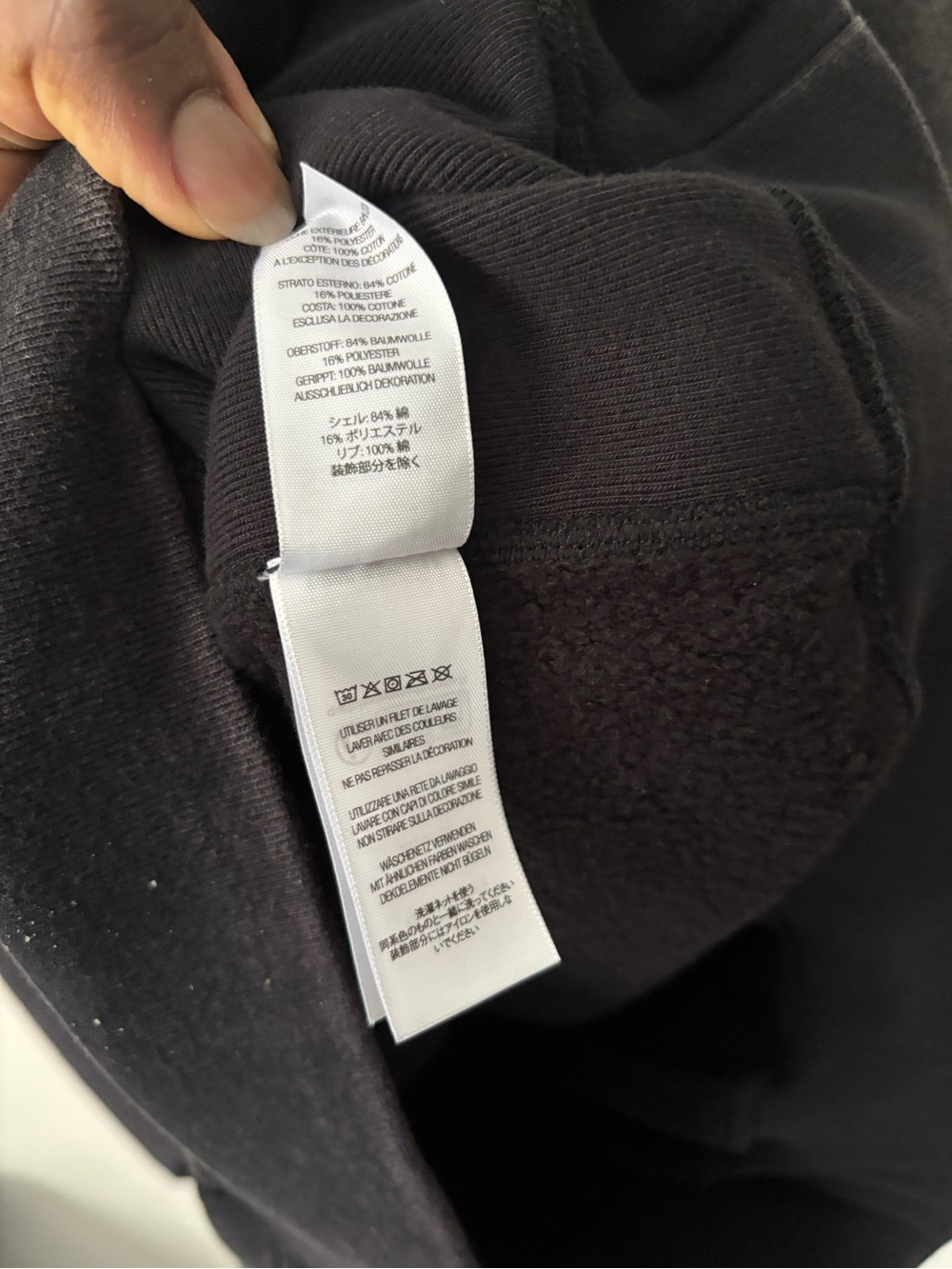 Supreme Washed Box Logo Crewneck (FW25) - Picture 6 of 10
